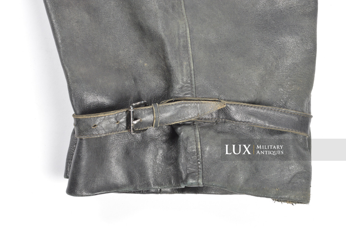 German Kriegsmarine leather jacket & trousers, « PANZER » - photo 25