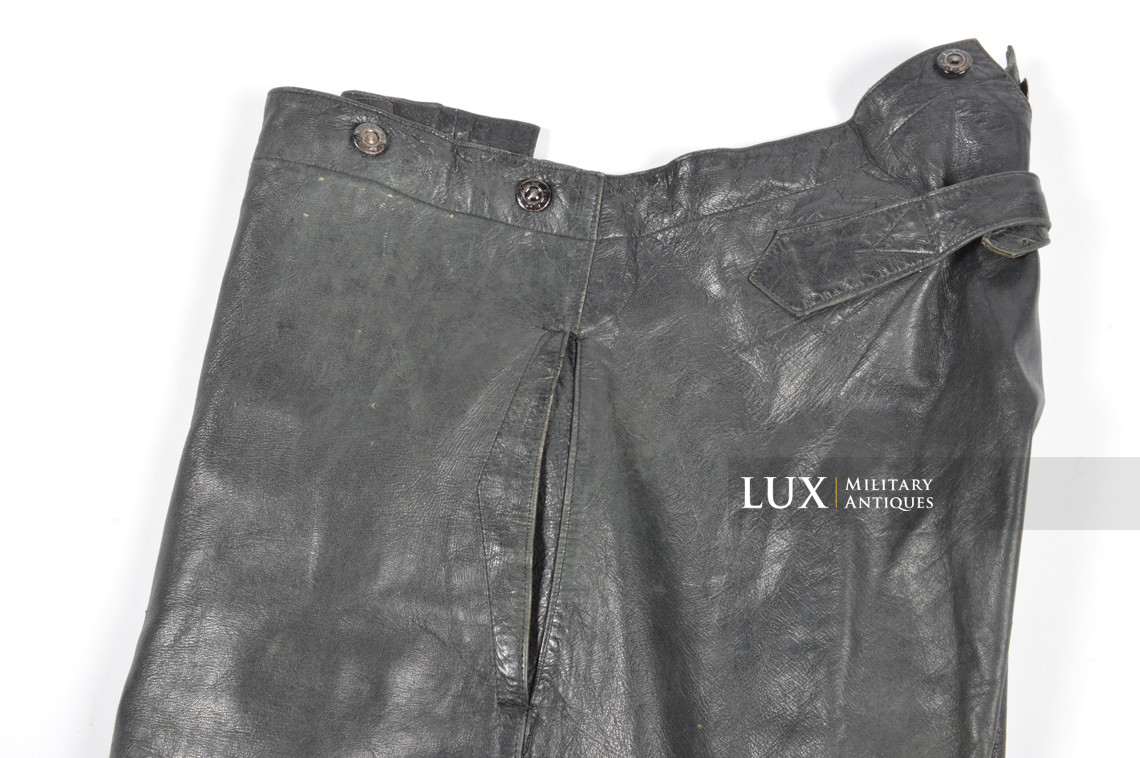 German Kriegsmarine leather jacket & trousers, « PANZER » - photo 24