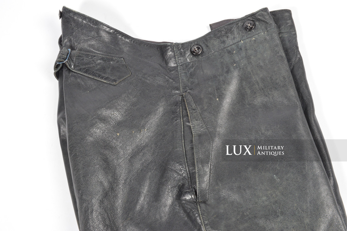 German Kriegsmarine leather jacket & trousers, « PANZER » - photo 27