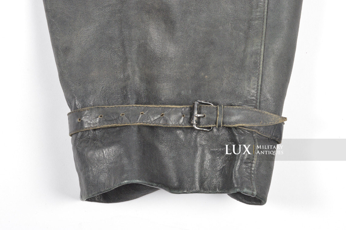 German Kriegsmarine leather jacket & trousers, « PANZER » - photo 32
