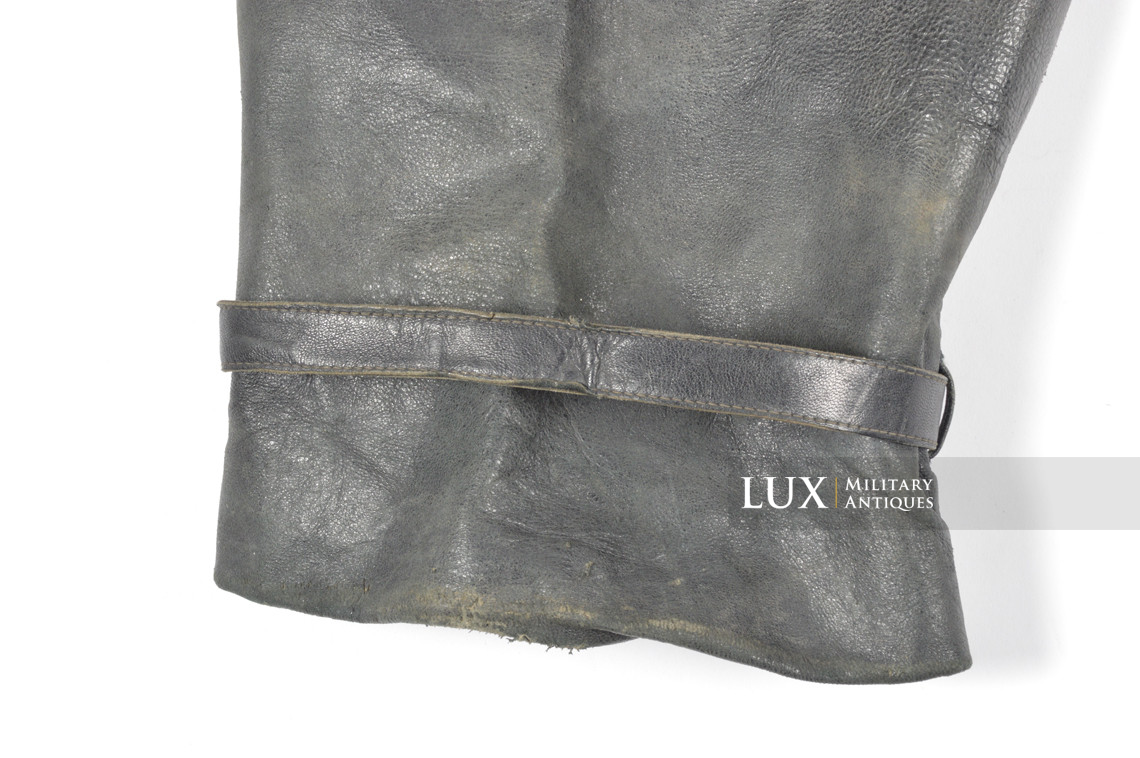 German Kriegsmarine leather jacket & trousers, « PANZER » - photo 36