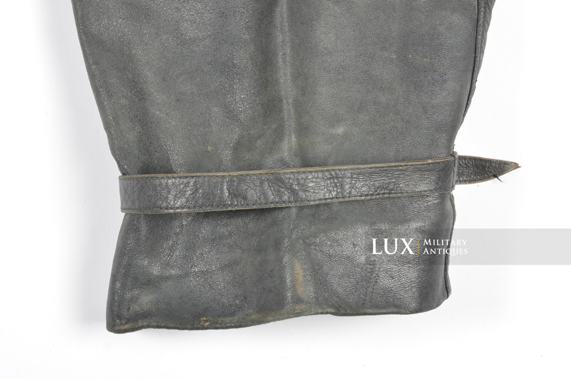 German Kriegsmarine leather jacket & trousers, « PANZER » - photo 37