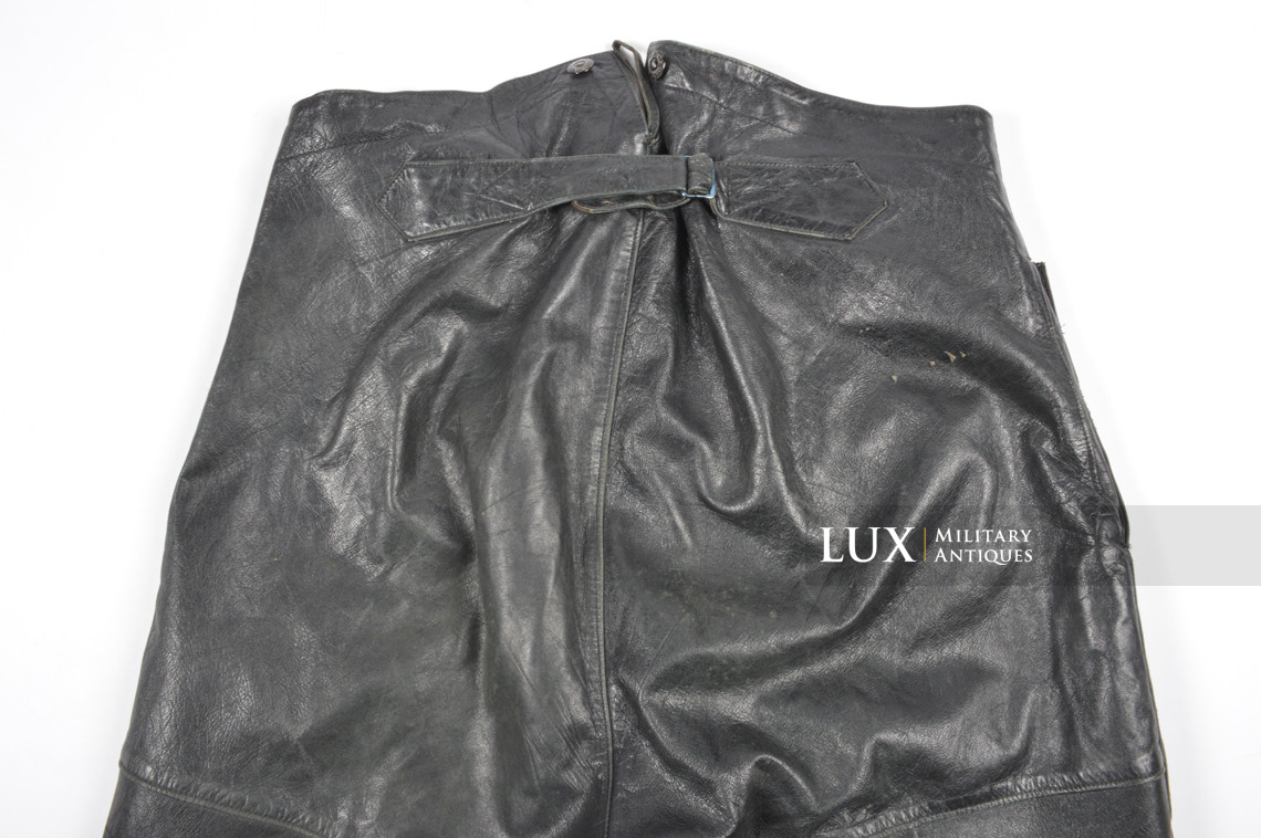 German Kriegsmarine leather jacket & trousers, « PANZER » - photo 34