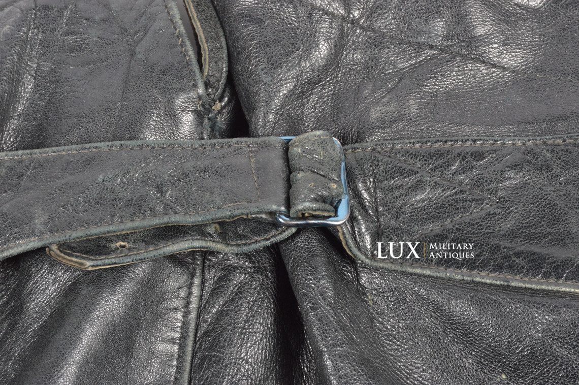 German Kriegsmarine leather jacket & trousers, « PANZER » - photo 35