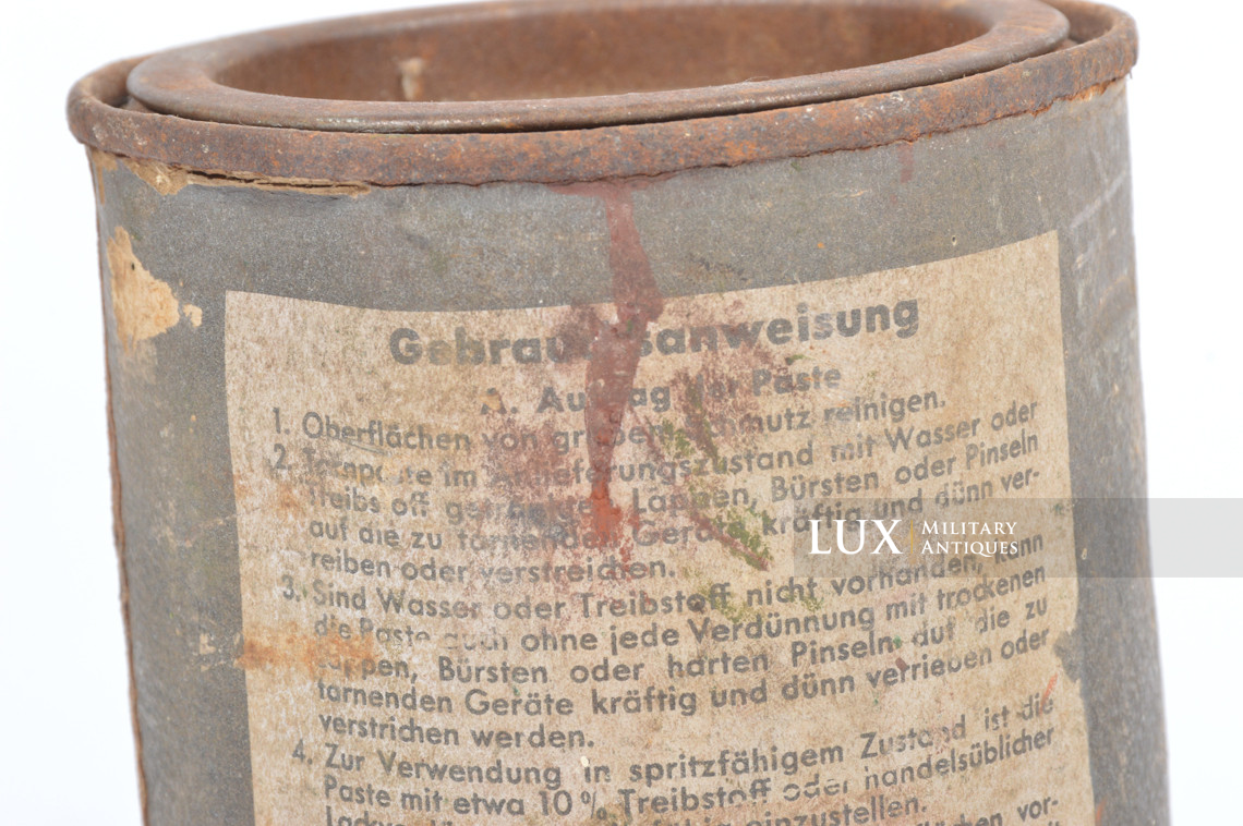 Pot de peinture de camouflage rouge brique allemand - photo 7