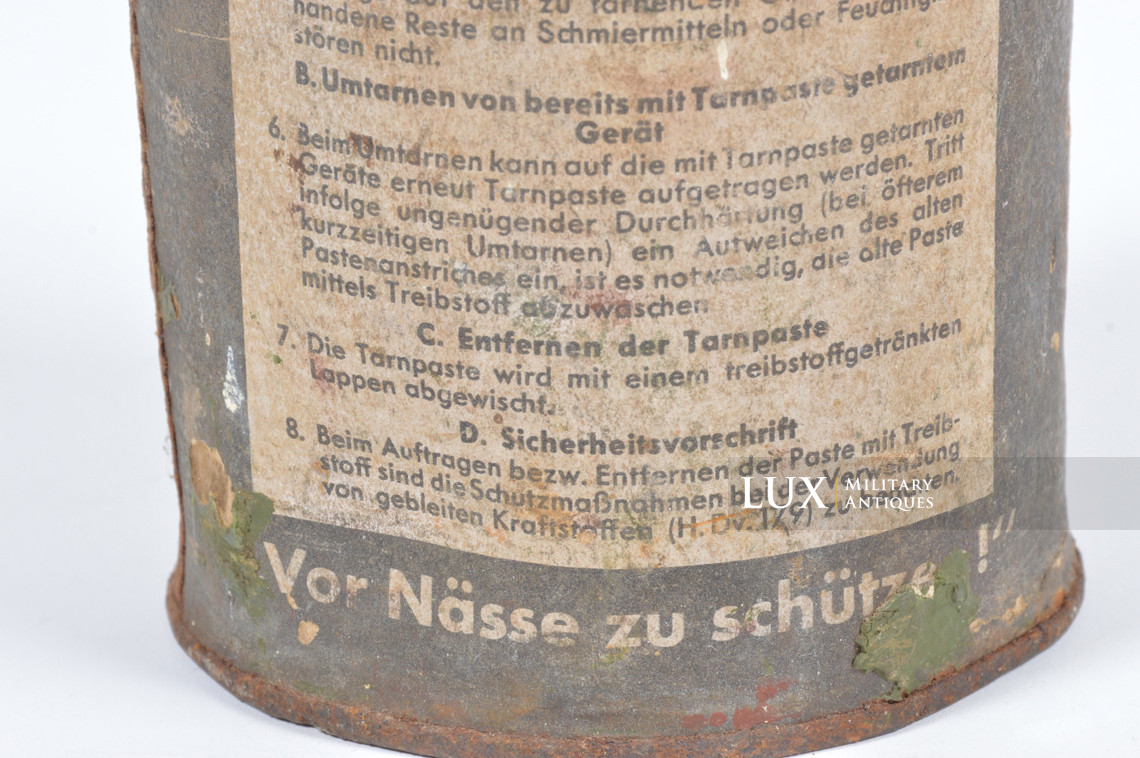 Pot de peinture de camouflage rouge brique allemand - photo 8