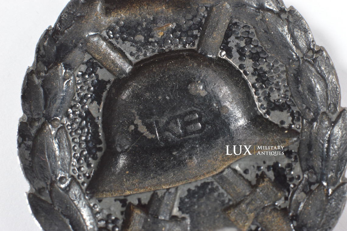 WWI German black wound badge, « KB » - photo 9