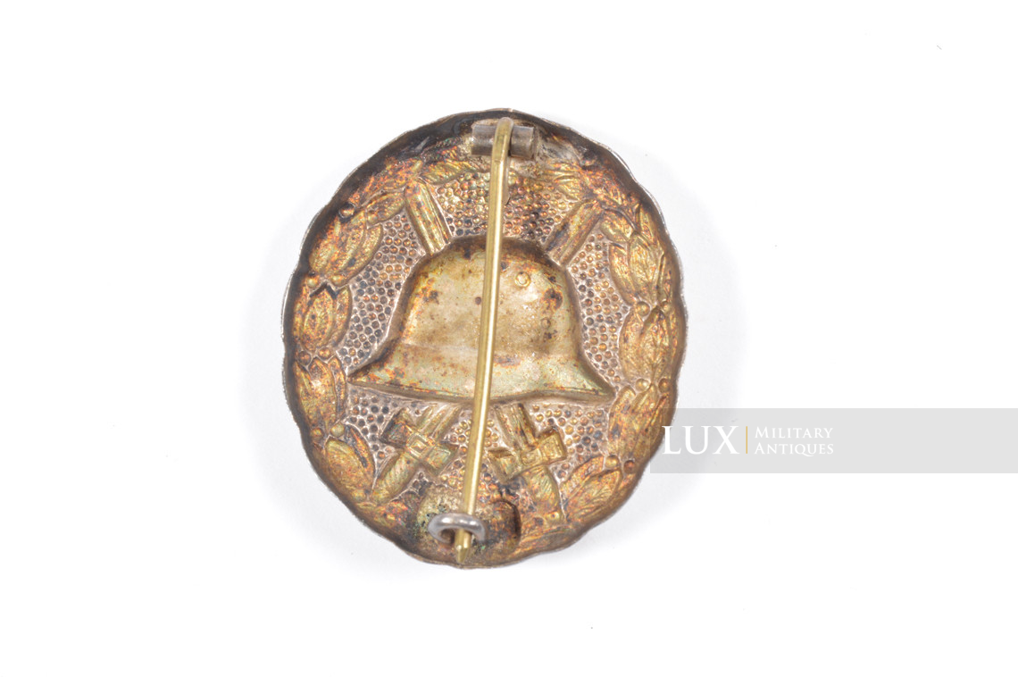 WWI German silver wound badge, « unmarked » - photo 8