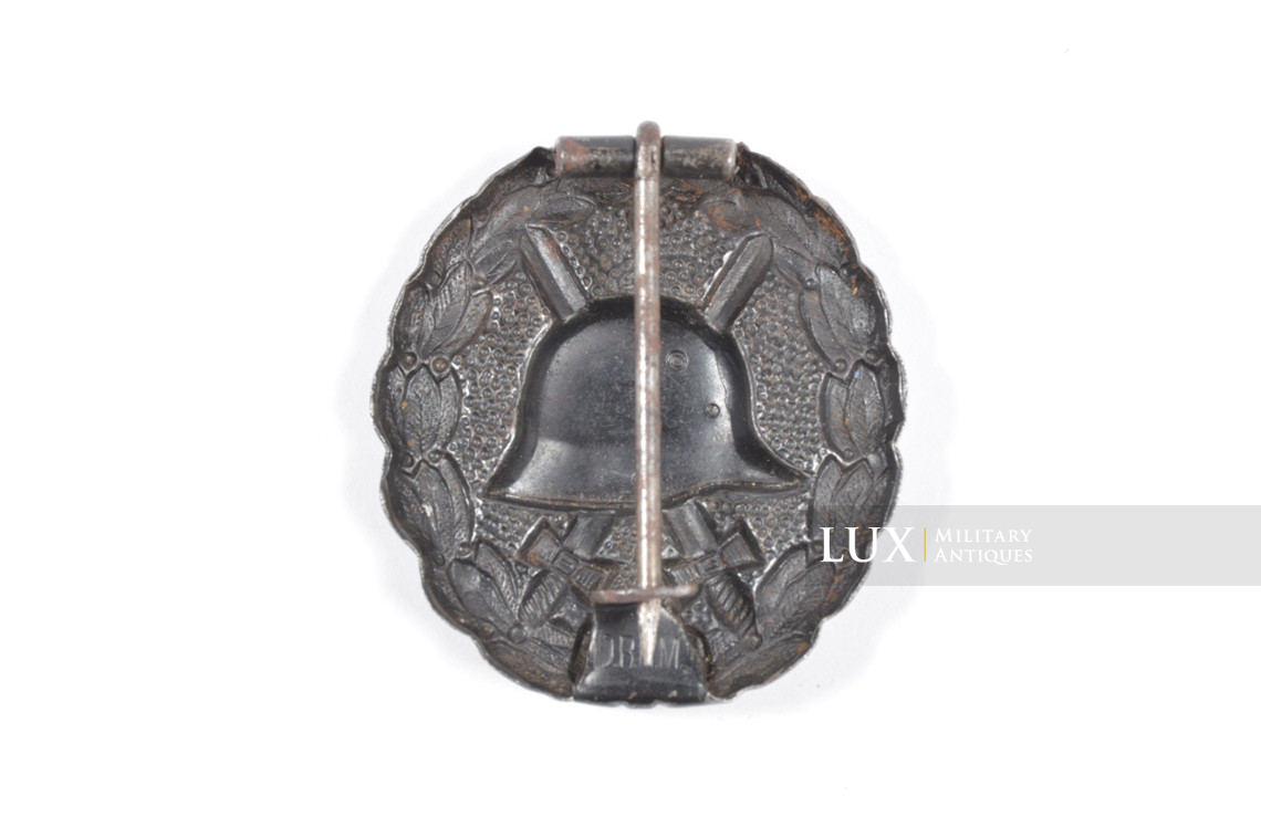 WWI German black wound badge, « DRGM » - photo 8
