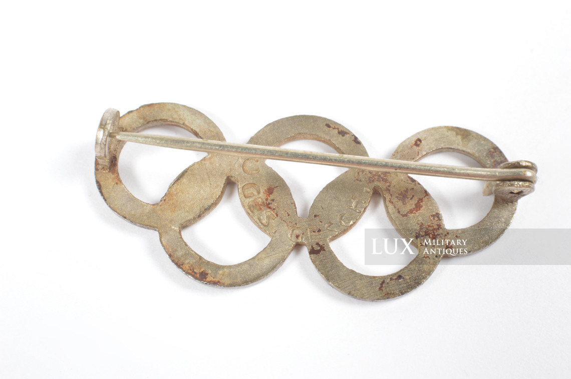 German 1936 olympic rings broach - photo 7
