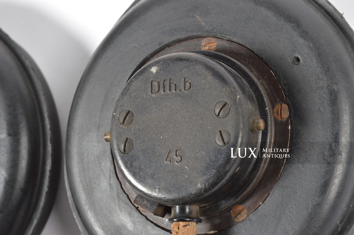 German armored / panzer headphones, « Dfh.B 45 » - photo 15