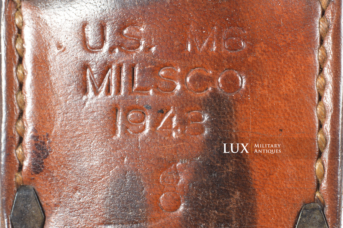 USM6 leather sheath, « MILSCO 1943 » - photo 13