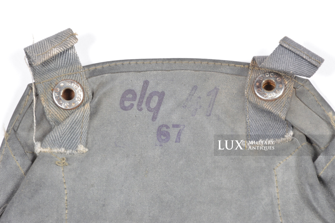 Early German anti-gas cape pouch, « elp41 » - photo 9