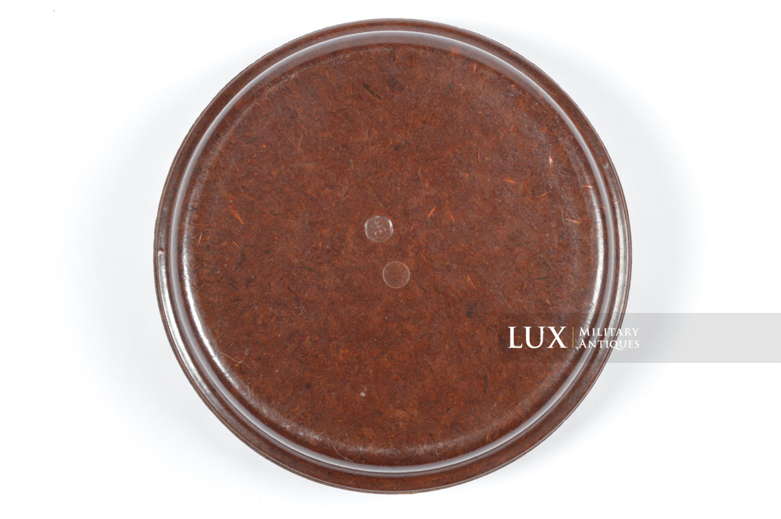 German brown bakelite butterdish - photo 9