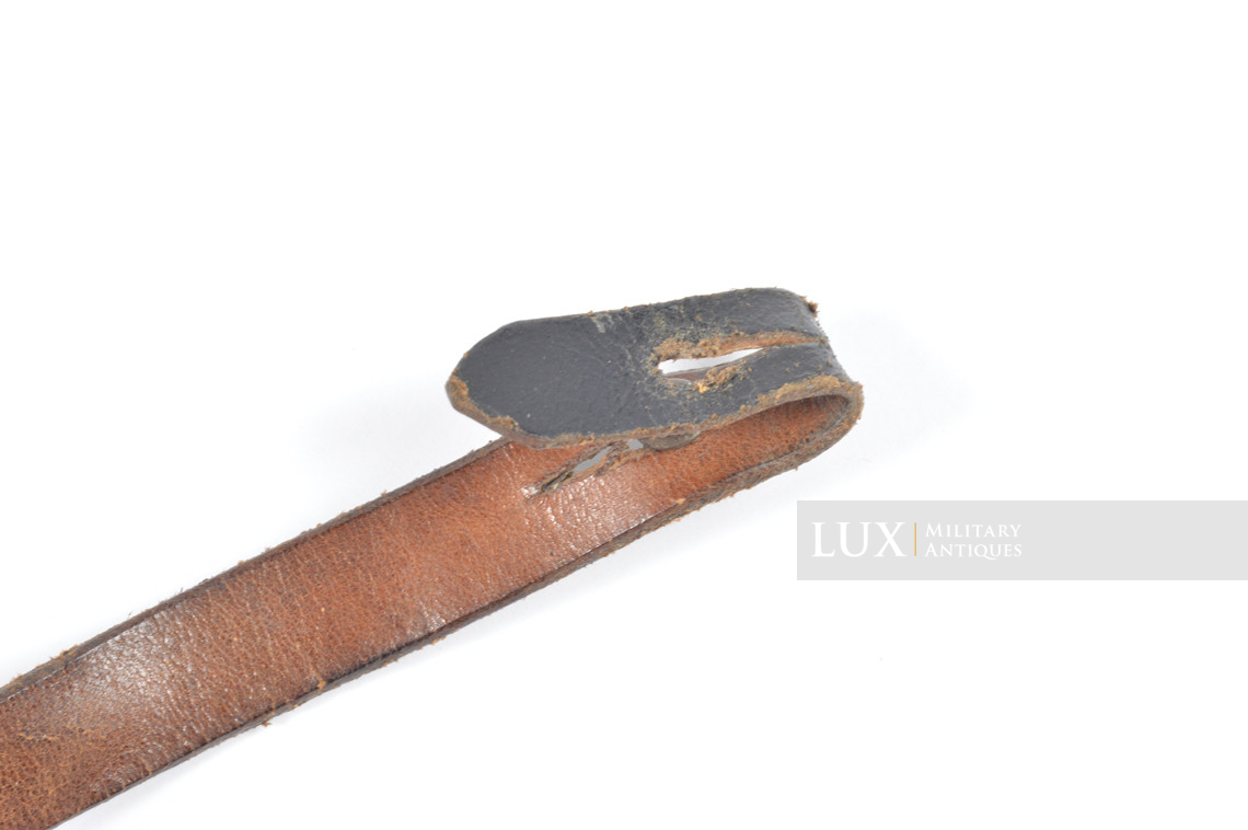 Late-war German helmet chinstrap, RBNr « 0/0750/0100 » - photo 11