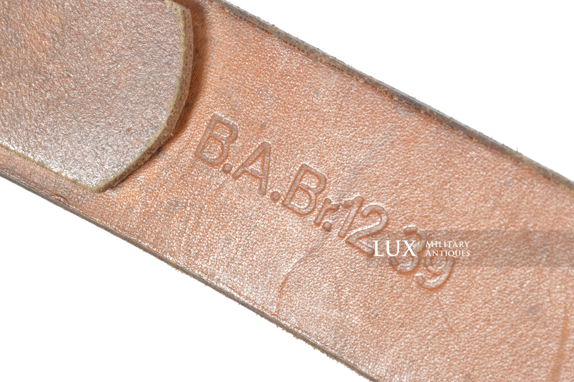 Cuir de ceinturon allemand précoce, « 1939 » - photo 11