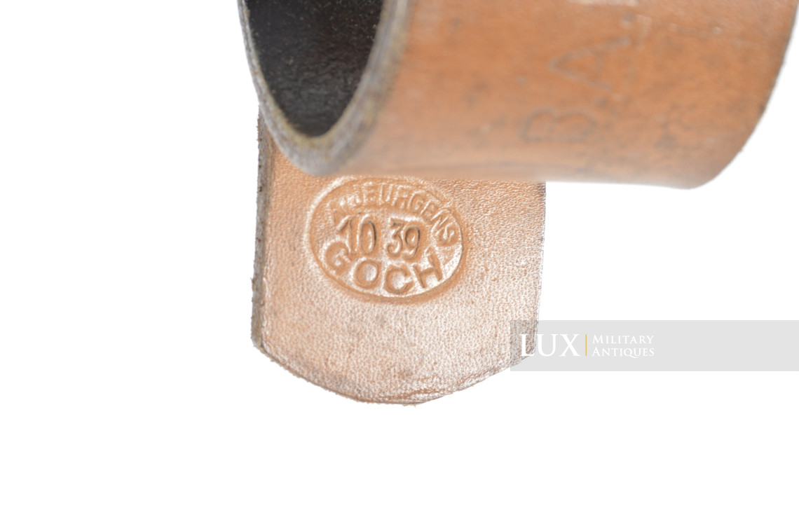 Cuir de ceinturon allemand précoce, « 1939 » - photo 12