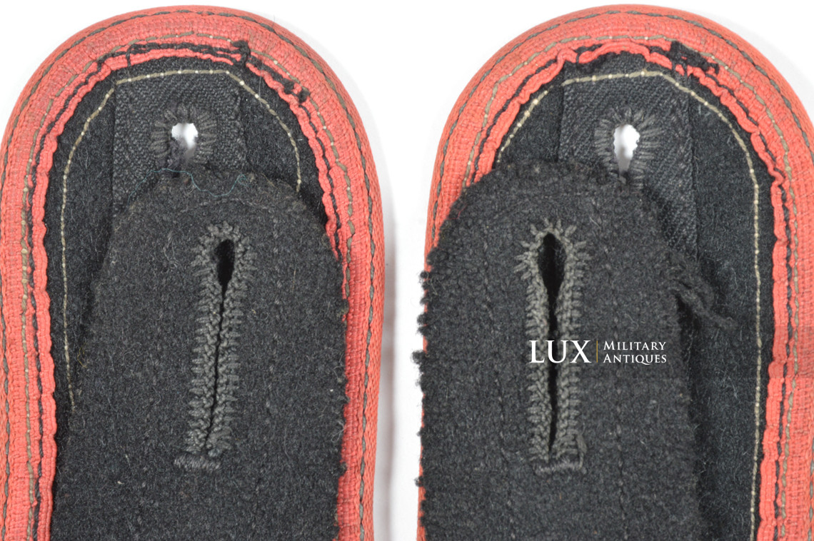 Rare paire de pattes d’épaule M44 Heer sous-officier, « Panzer » - photo 9