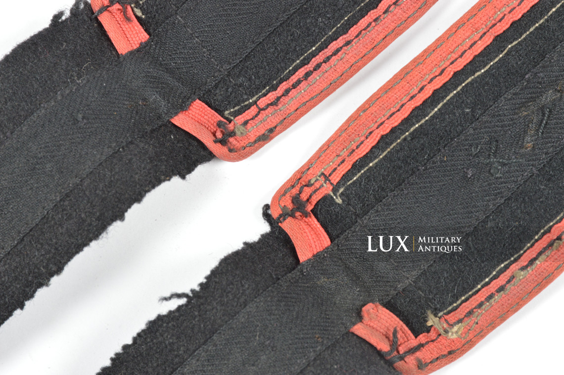 Rare paire de pattes d’épaule M44 Heer sous-officier, « Panzer » - photo 12