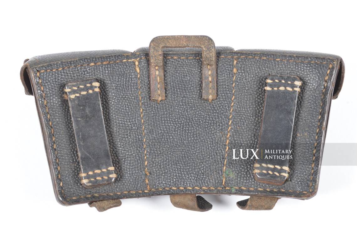 Rare pair of late-war German K98 ammo pouches, « last-ditch » - photo 10
