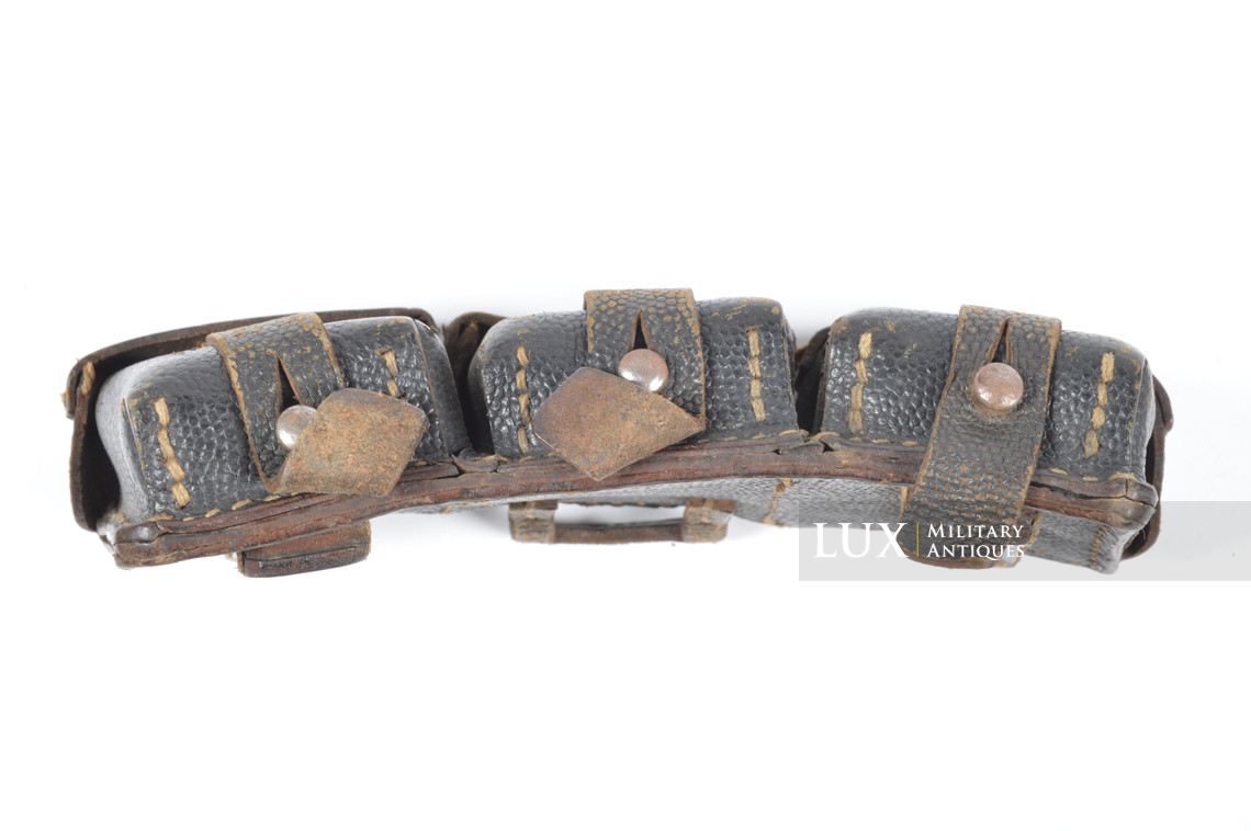 Rare pair of late-war German K98 ammo pouches, « last-ditch » - photo 12