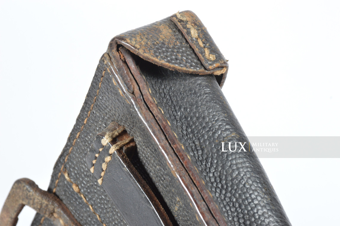 Rare pair of late-war German K98 ammo pouches, « last-ditch » - photo 14