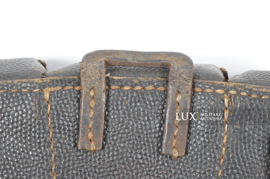 Rare pair of late-war German K98 ammo pouches, « last-ditch » - photo 18