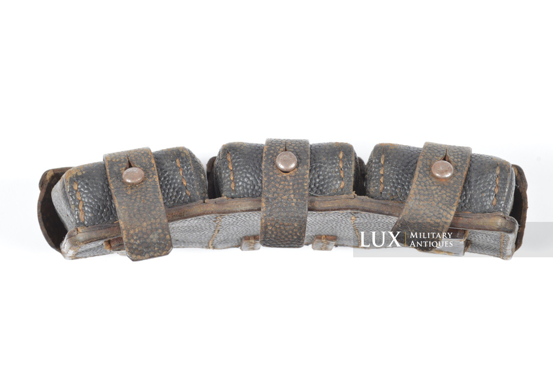 Rare pair of late-war German K98 ammo pouches, « last-ditch » - photo 19