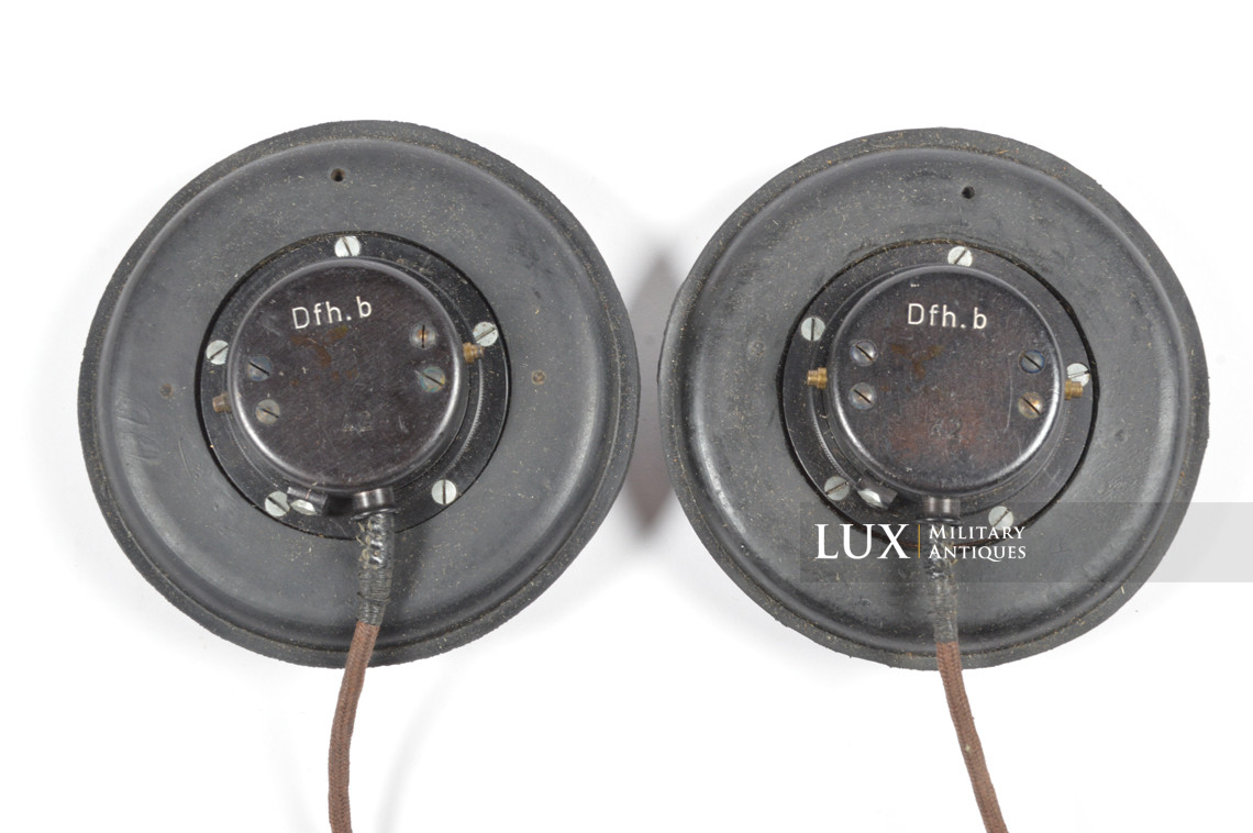 Ecouteurs panzer dans leur boite d’origine, « DFH.B 42 » - photo 16
