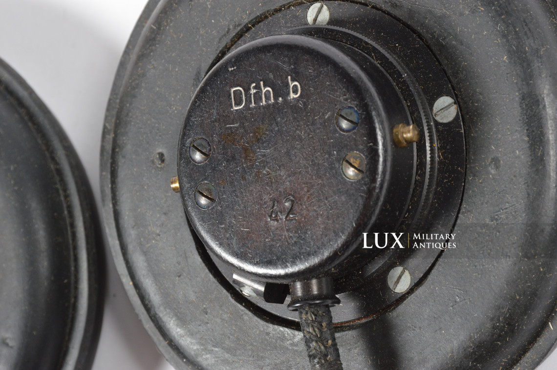 Ecouteurs panzer dans leur boite d’origine, « DFH.B 42 » - photo 18