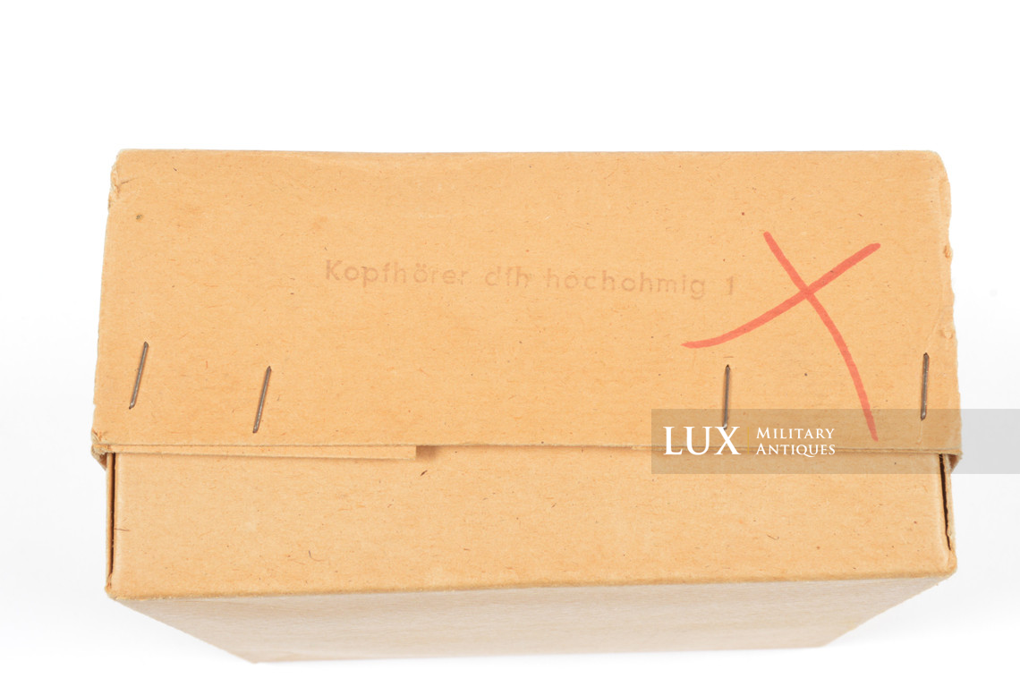 Ecouteurs panzer dans leur boite d’origine, « DFH.B 42 » - photo 26