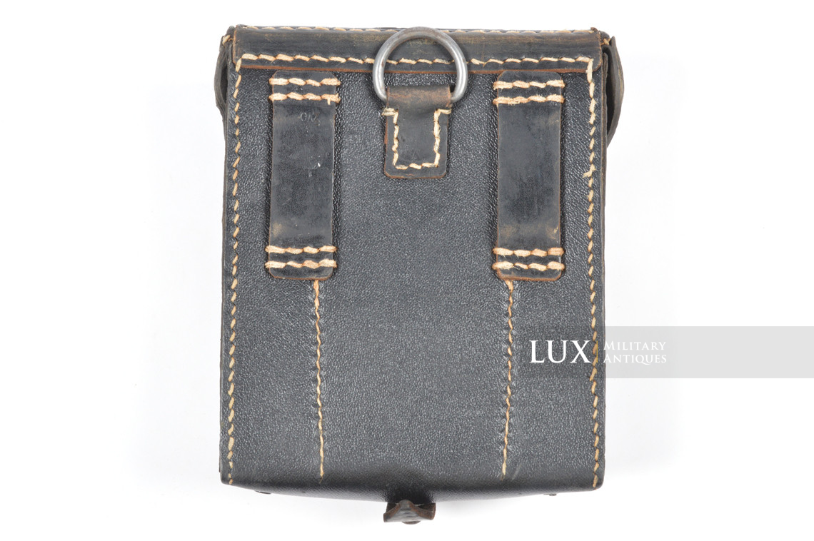 MG34/42 gunner's belt pouch in black and tan pressed cardboard, « oaz4 » - photo 10