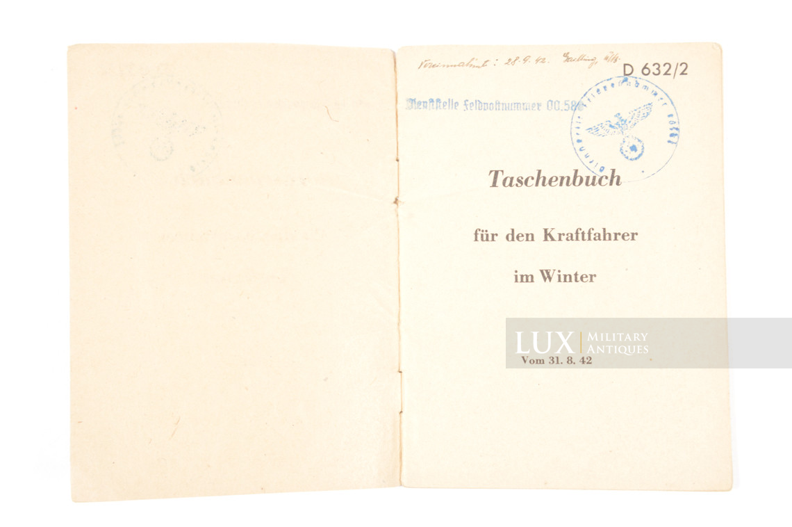 German winter warfare personal soldiers manual, « 1942 » - photo 8