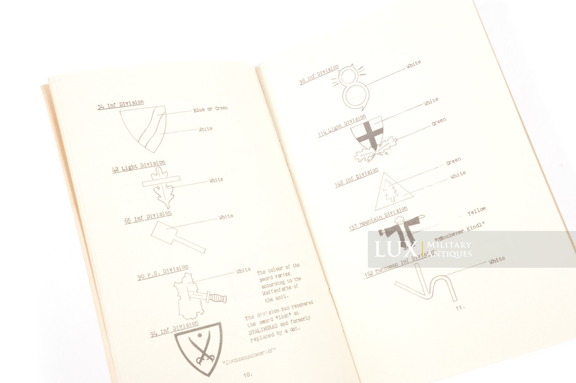 Manuel de l’armée américaine sur l’identification des unités allemandes - photo 12