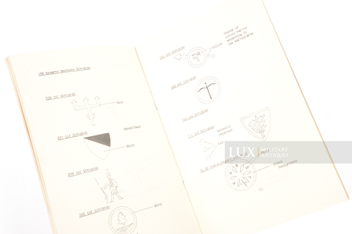 Manuel de l’armée américaine sur l’identification des unités allemandes - photo 13