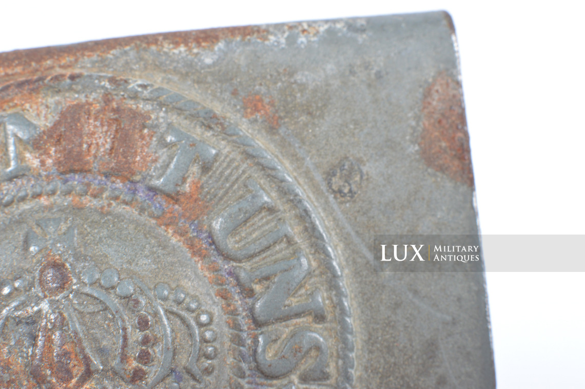 WWI German enlisted mans combat belt buckle, « 1916 » - photo 9