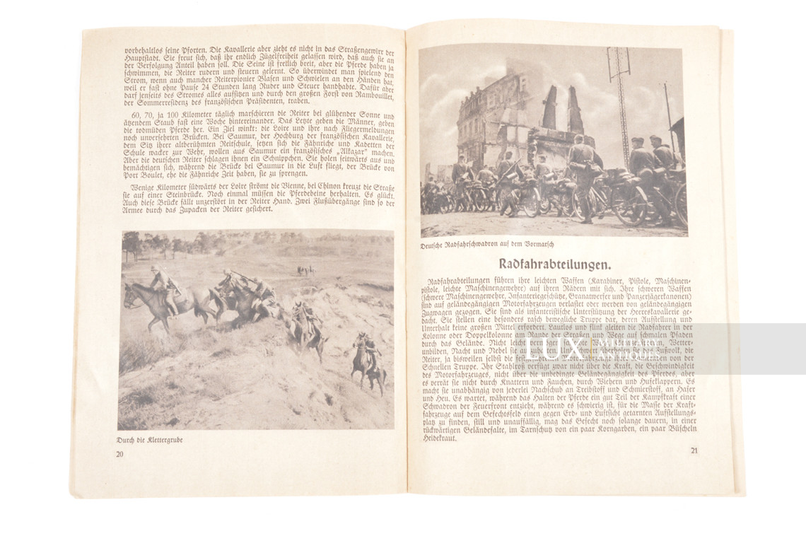 Brochure allemande, « Schnelle Truppen partie 2 » - photo 12