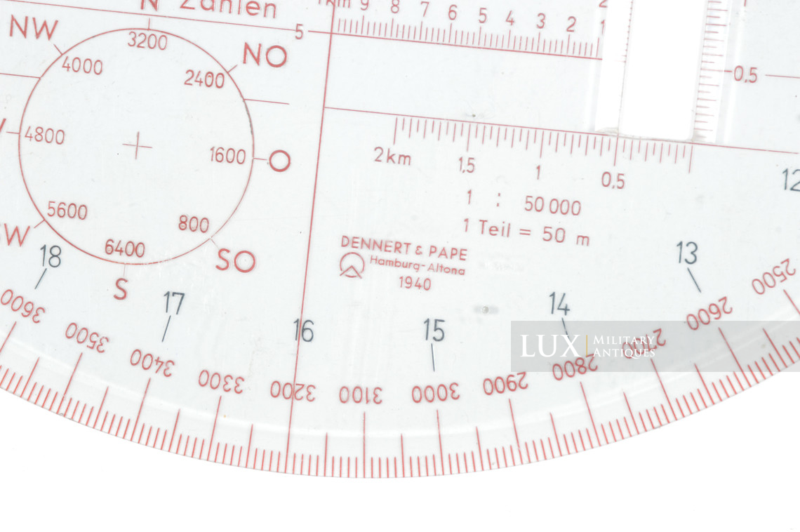 German map distance measuring instruments, « K.W.27 D&P » - photo 12