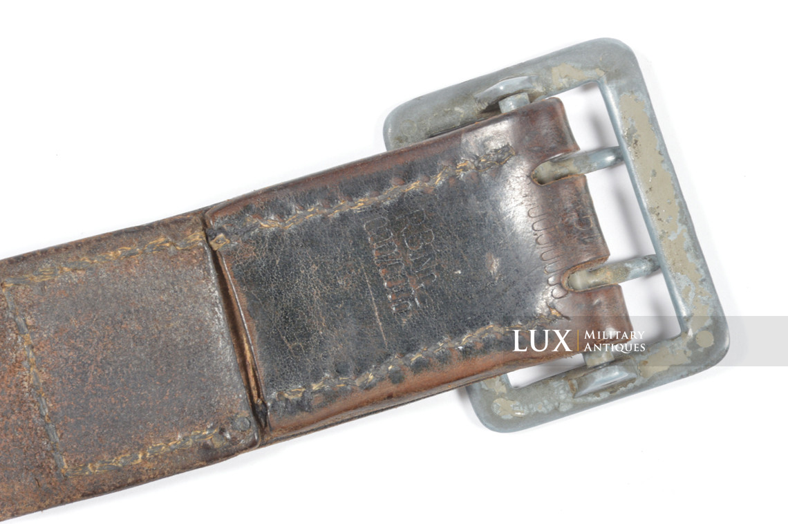 Ceinturon officier allemand fin de guerre, « RBNr » - photo 9
