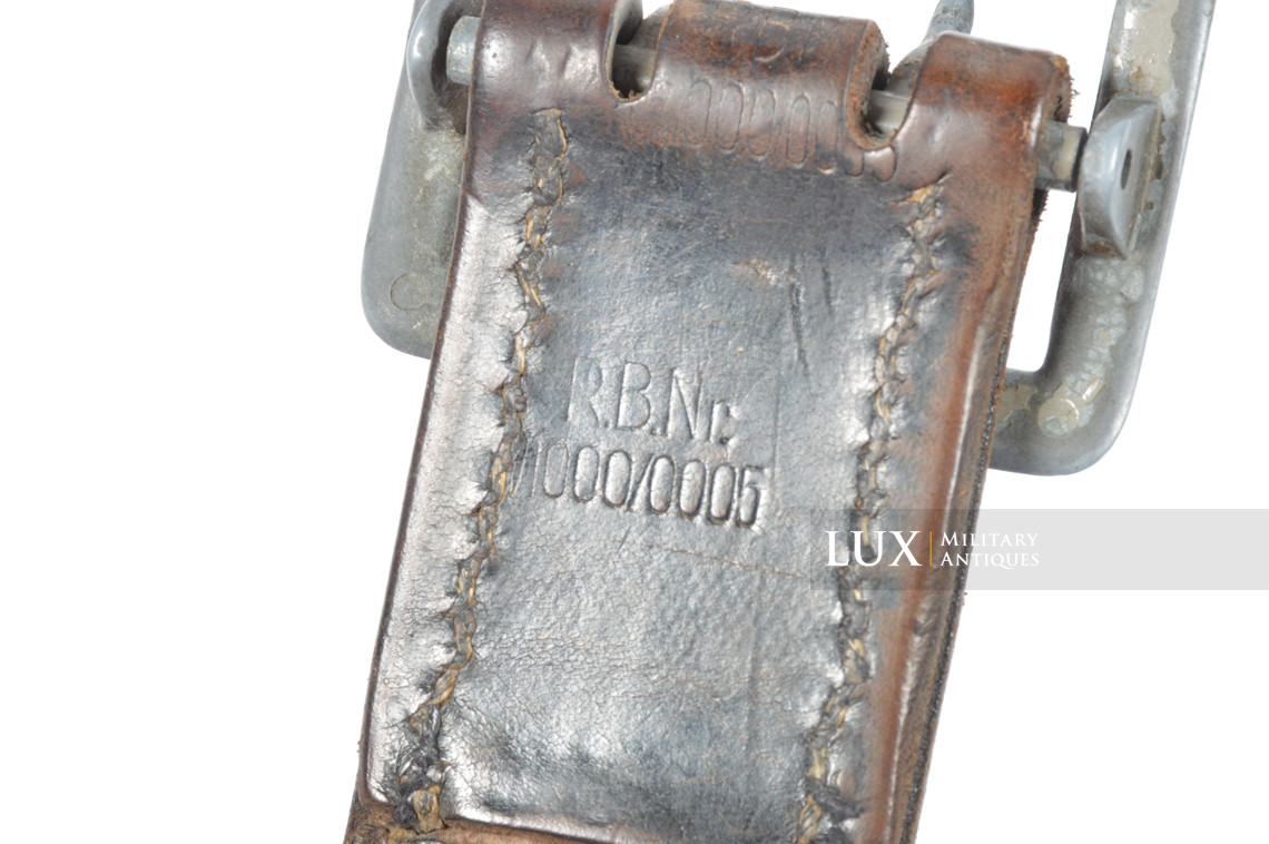 Ceinturon officier allemand fin de guerre, « RBNr » - photo 10