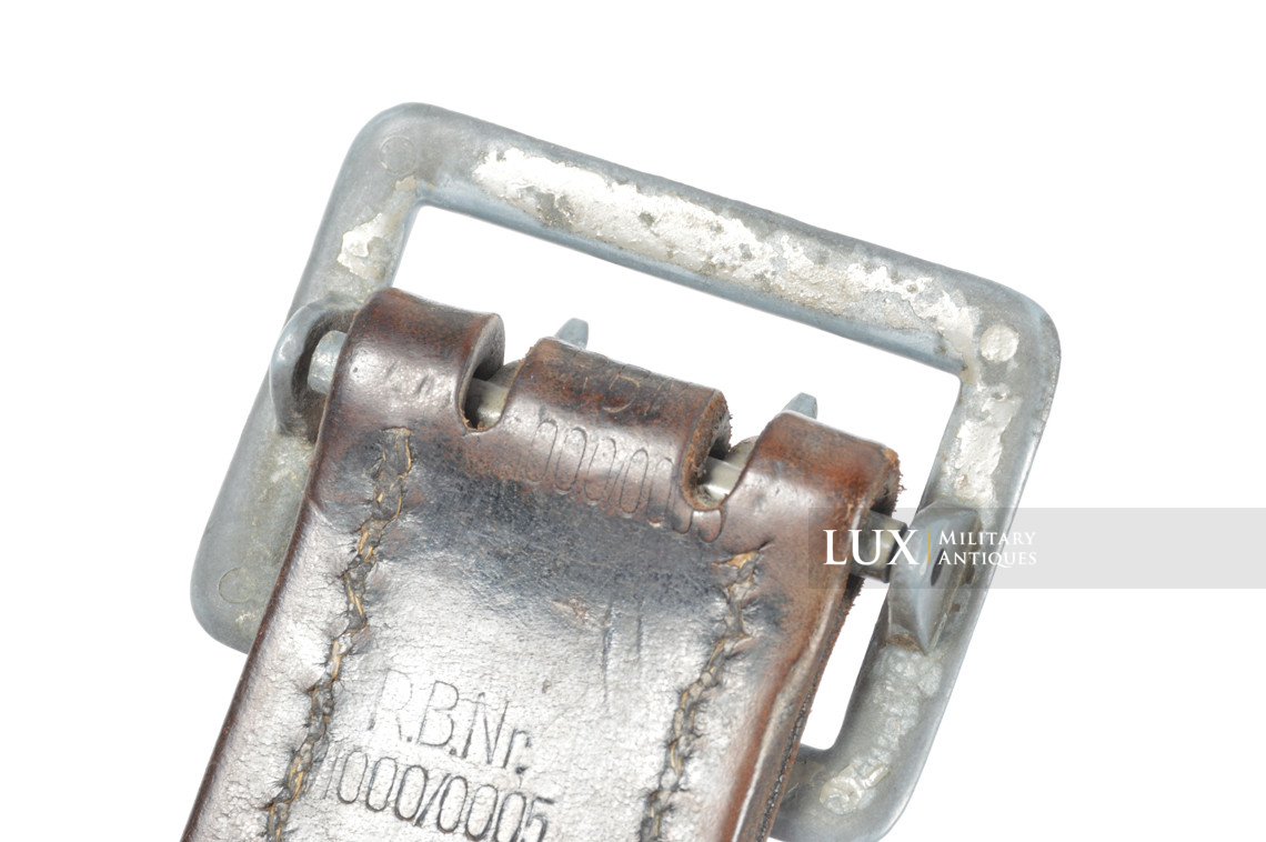 Ceinturon officier allemand fin de guerre, « RBNr » - photo 11