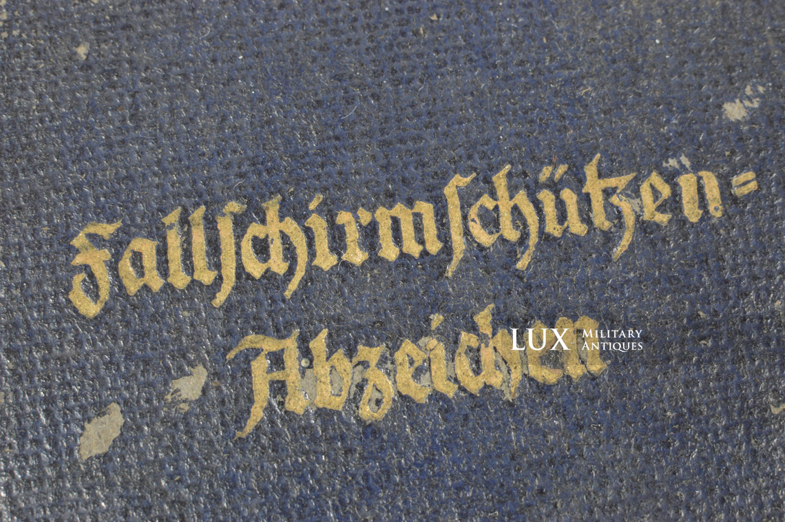 Boîte de brevet de parachutiste allemand - photo 8