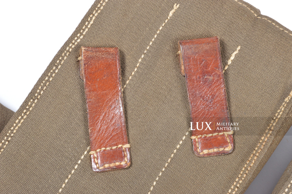 Early MP38/40 pouch set in rayon web construction, « fkx1941 » - photo 12