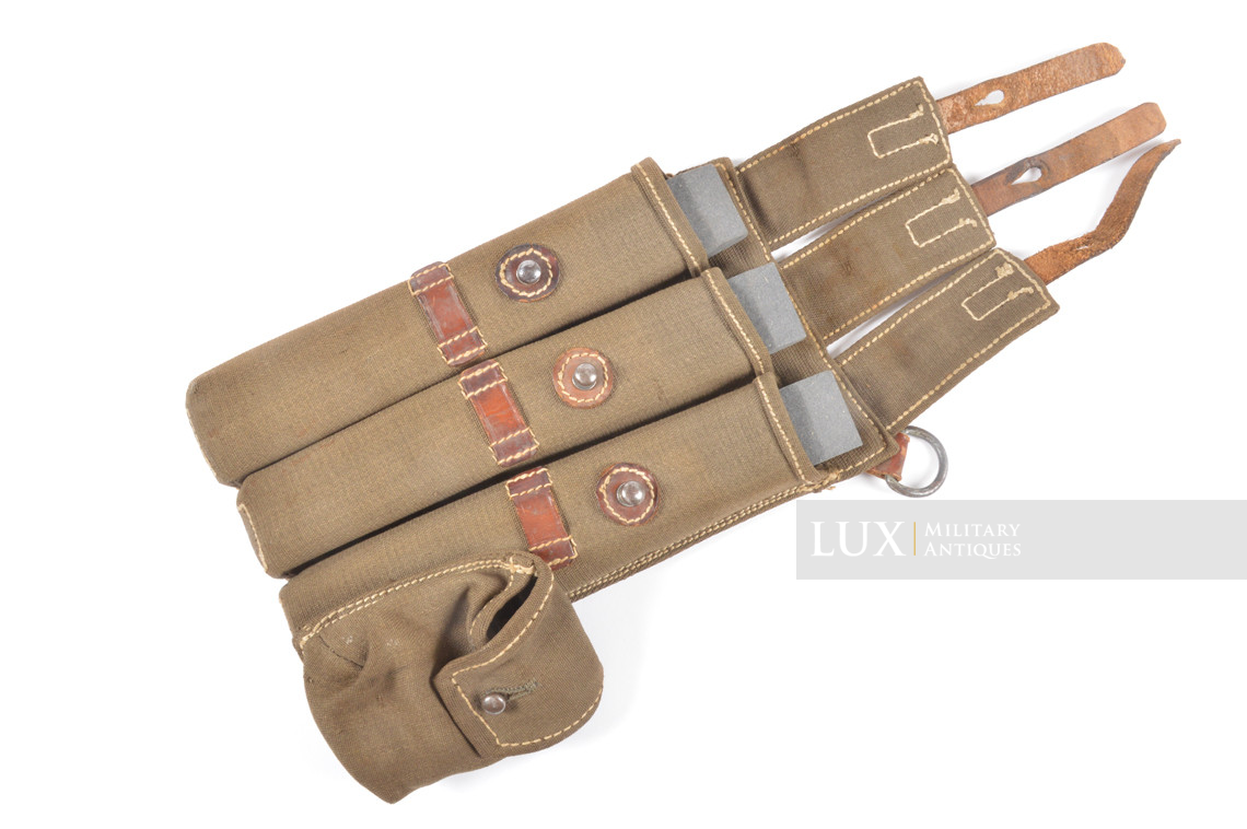 Early MP38/40 pouch set in rayon web construction, « fkx1941 » - photo 27