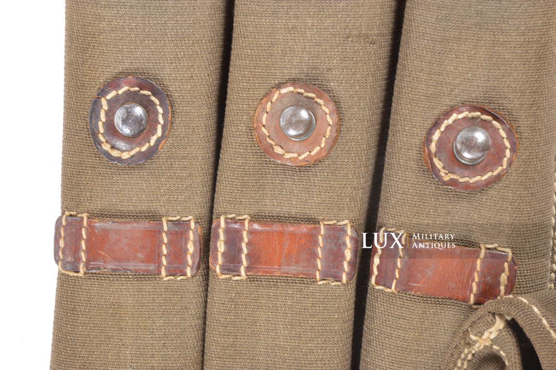 Early MP38/40 pouch set in rayon web construction, « fkx1941 » - photo 30