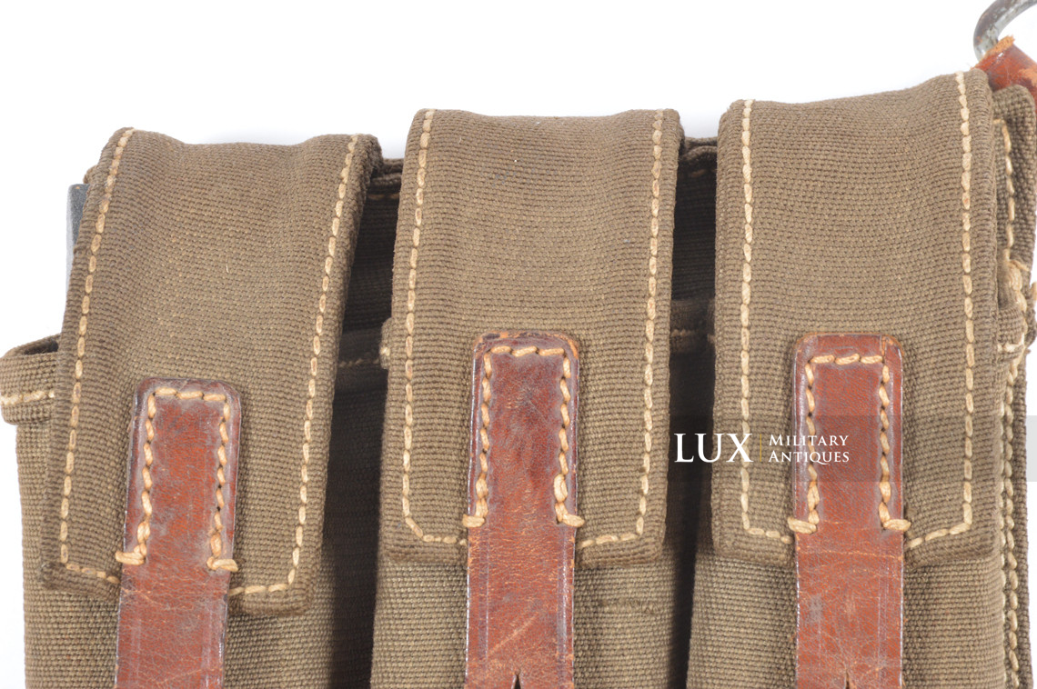 Early MP38/40 pouch set in rayon web construction, « fkx1941 » - photo 15