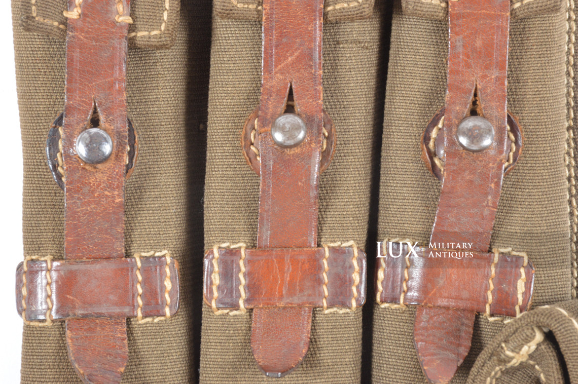 Early MP38/40 pouch set in rayon web construction, « fkx1941 » - photo 16