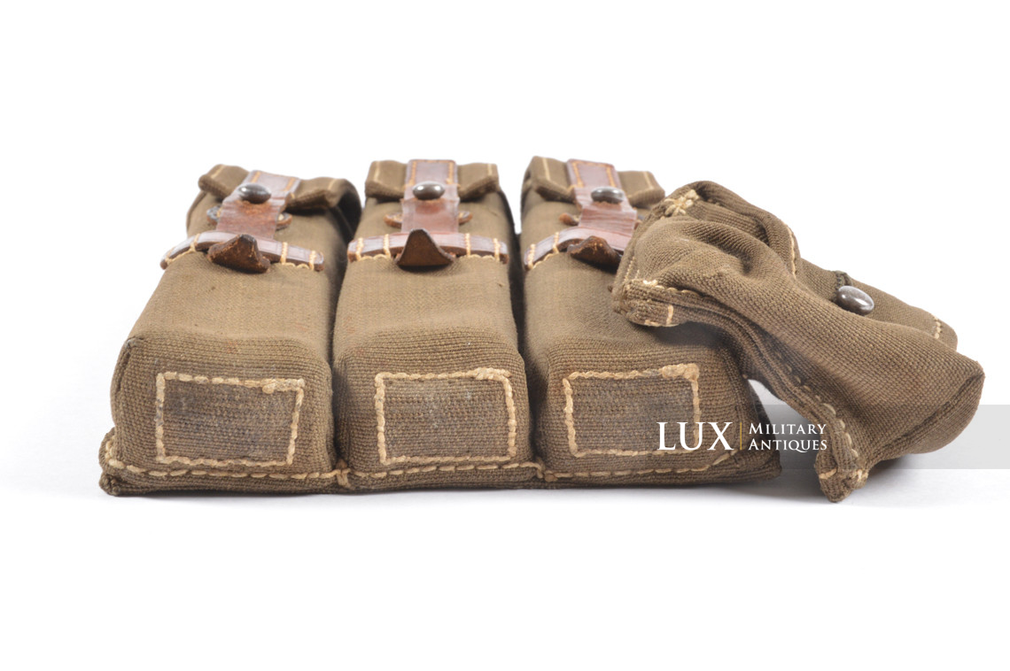 Early MP38/40 pouch set in rayon web construction, « fkx1941 » - photo 24
