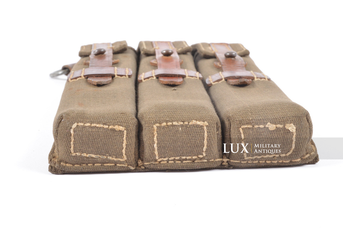 Early MP38/40 pouch set in rayon web construction, « fkx1941 » - photo 44