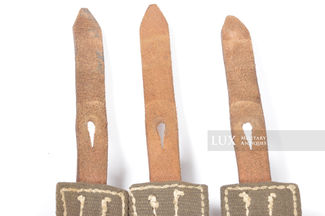 Early MP38/40 pouch set in rayon web construction, « fkx1941 » - photo 47